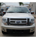 ford f 150 2009 white king ranch flex fuel 8 cylinders 2 wheel drive automatic with overdrive 77065