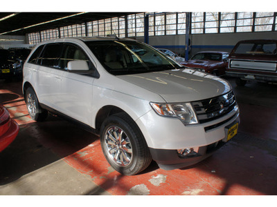ford edge 2010 white suv sel gasoline 6 cylinders all whee drive automatic with overdrive 07724