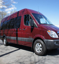 dodge sprinter 2007 red van 2500 170 wb diesel 6 cylinders rear wheel drive 5 speed automatic 08844