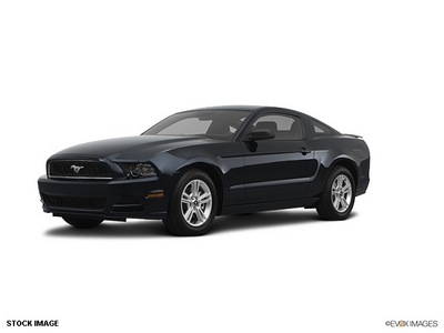 ford mustang 2013 black coupe gasoline 6 cylinders rear wheel drive not specified 46168