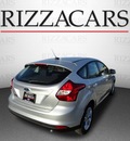 ford focus 2012 silver hatchback se flex fuel 4 cylinders front wheel drive automatic with overdrive 60546