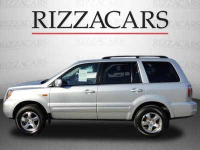 honda pilot 2007 silver suv ex l 4x4 gasoline 6 cylinders 4 wheel drive automatic with overdrive 60546
