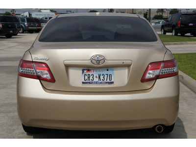 toyota camry 2010 tan sedan gasoline 4 cylinders front wheel drive automatic 77090