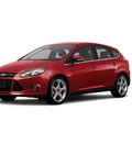 ford focus 2012 red hatchback titanium flex fuel 4 cylinders front wheel drive not specified 76205