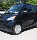 smart fortwo 2009 black coupe gasoline 3 cylinders rear wheel drive automatic 27616