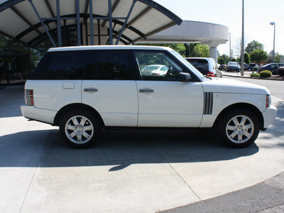 land rover range rover 2008 white suv hse gasoline 8 cylinders 4 wheel drive automatic 27616