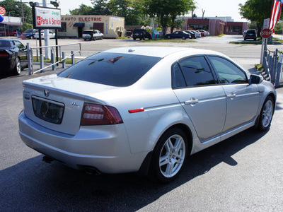 acura tl 2007 silver sedan gasoline 6 cylinders front wheel drive automatic 33021