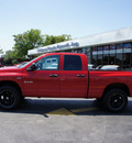 dodge ram pickup 1500 2008 red pickup truck gasoline 8 cylinders rear wheel drive automatic 33021