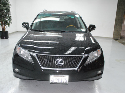 lexus rx 350 2010 black suv gasoline 6 cylinders front wheel drive automatic 91731