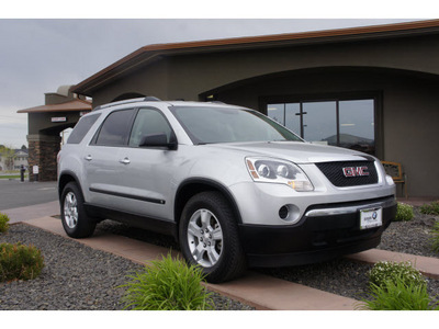 gmc acadia 2010 silver suv sl gasoline 6 cylinders all whee drive automatic 99352