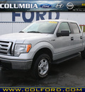 ford f 150 2009 silver xlt flex fuel 8 cylinders 4 wheel drive automatic 98632