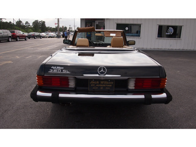 mercedes benz 380 class 2013 black 380sl gasoline 6 cylinders rear wheel drive automatic 32086