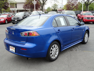 mitsubishi lancer 2010 blue sedan es gasoline 4 cylinders front wheel drive 5 speed manual 60443