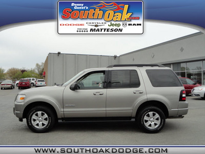 ford explorer 2008 lt  gray suv xlt gasoline 6 cylinders 4 wheel drive automatic 60443