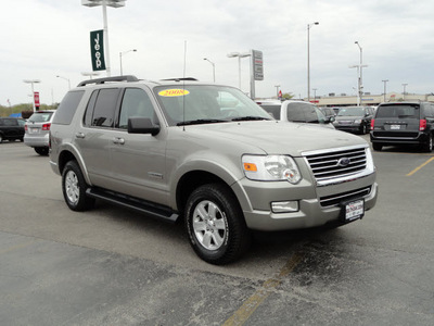 ford explorer 2008 lt  gray suv xlt gasoline 6 cylinders 4 wheel drive automatic 60443