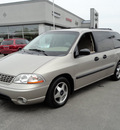 ford windstar 2002 tan van lx gasoline 6 cylinders front wheel drive automatic 60443