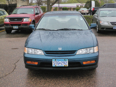 honda accord 1994 teal sedan lx gasoline 4 cylinders front wheel drive automatic 55318