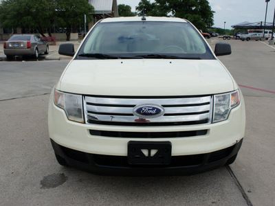 ford edge 2007 white suv gasoline 6 cylinders all whee drive automatic with overdrive 76087