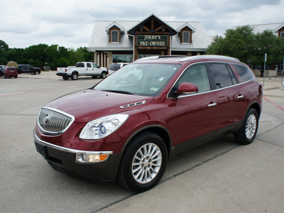 buick enclave 2009 maroon suv cxl gasoline 6 cylinders front wheel drive automatic 76087