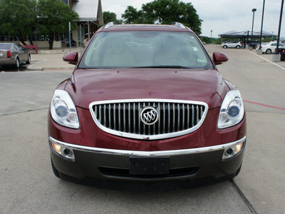 buick enclave 2009 maroon suv cxl gasoline 6 cylinders front wheel drive automatic 76087