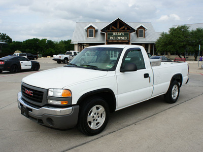 gmc sierra 1500 2006 white pickup truck gasoline 8 cylinders rear wheel drive automatic 76087