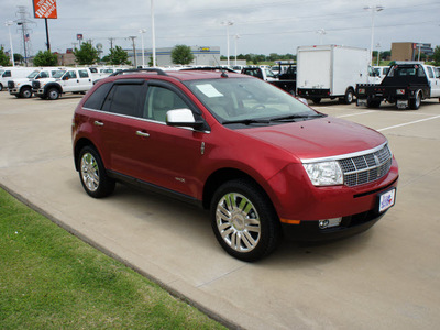 lincoln mkx 2010 dk  red suv gasoline 6 cylinders all whee drive automatic with overdrive 76108