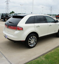 lincoln mkx 2008 off white suv gasoline 6 cylinders front wheel drive automatic with overdrive 76108