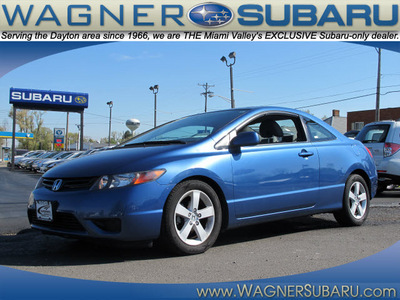 honda civic 2006 blue coupe ex gasoline 4 cylinders front wheel drive automatic 45324