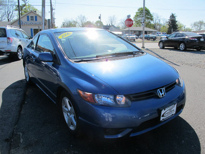 honda civic 2006 blue coupe ex gasoline 4 cylinders front wheel drive automatic 45324