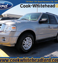 ford expedition 2008 lt  gray suv xlt gasoline 8 cylinders 2 wheel drive automatic 32401