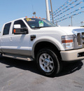 ford f 350 super duty 2008 white king ranch diesel 8 cylinders 4 wheel drive automatic with overdrive 32401