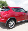 nissan juke 2011 red sl gasoline 4 cylinders front wheel drive automatic 76018
