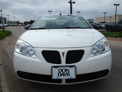 pontiac g6 2008 white gt gasoline 6 cylinders front wheel drive automatic 76018
