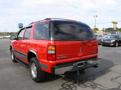 chevrolet tahoe 2001 red suv lt gasoline 8 cylinders 4 wheel drive automatic 27215