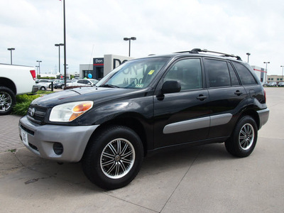 toyota rav4 2005 black suv gasoline 4 cylinders front wheel drive automatic with overdrive 76018