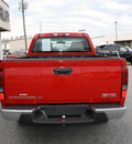 gmc canyon 2008 red pickup truck sl gasoline 4 cylinders rear wheel drive automatic 27215
