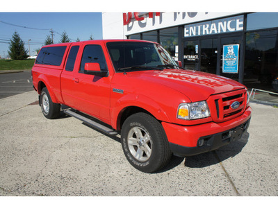 ford ranger 2006 torch red sport gasoline 6 cylinders 4 wheel drive automatic with overdrive 07724