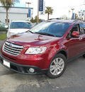 subaru tribeca 2012 red suv 3 6r limited gasoline 6 cylinders all whee drive automatic 94063