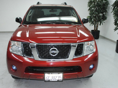 nissan pathfinder 2008 red suv gasoline 6 cylinders rear wheel drive automatic 91731