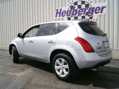 nissan murano 2006 brilliant silver suv s gasoline 6 cylinders all whee drive automatic 80905