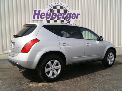 nissan murano 2006 brilliant silver suv s gasoline 6 cylinders all whee drive automatic 80905