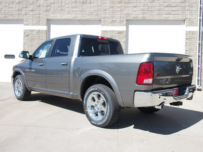 ram ram pickup 1500 2012 mineral gray metall laramie gasoline 8 cylinders 4 wheel drive automatic 80301