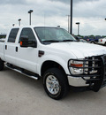 ford f 350 super duty 2009 white lariat diesel 8 cylinders 4 wheel drive automatic 76087