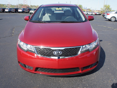 kia forte 2012 spicy red sedan ex gasoline 4 cylinders front wheel drive automatic 19153