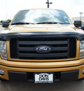 ford f 150 2009 gold stx gasoline 8 cylinders 2 wheel drive automatic with overdrive 76018