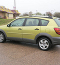 pontiac vibe 2003 green hatchback gasoline 4 cylinders dohc front wheel drive automatic with overdrive 55318