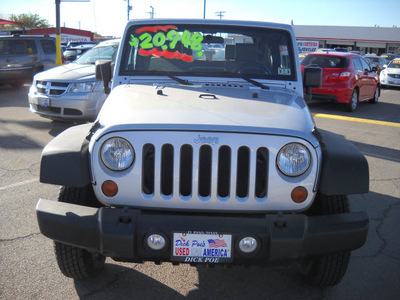 jeep wrangler 2010 silver suv sport gasoline 6 cylinders 4 wheel drive automatic 79925