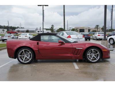 chevrolet corvette 2011 dk  red z16 grand sport gasoline 8 cylinders rear wheel drive automatic 77090