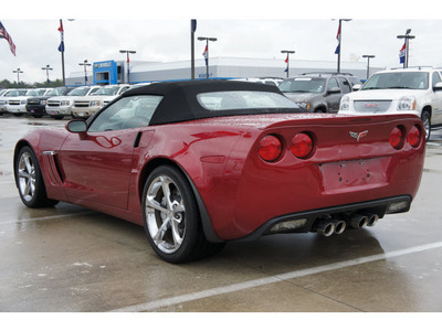 chevrolet corvette 2011 dk  red z16 grand sport gasoline 8 cylinders rear wheel drive automatic 77090