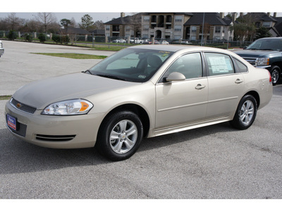 chevrolet impala 2012 gold sedan ls flex fuel 6 cylinders front wheel drive not specified 77090